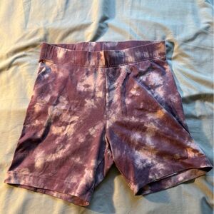 Old Navy Tie-Dye Purple Athletic Shorts